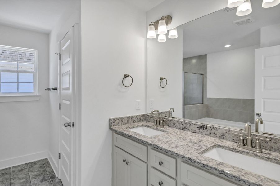 Furnished interior view inside a new home in Ashton Lakes, Lexington (Image 15).