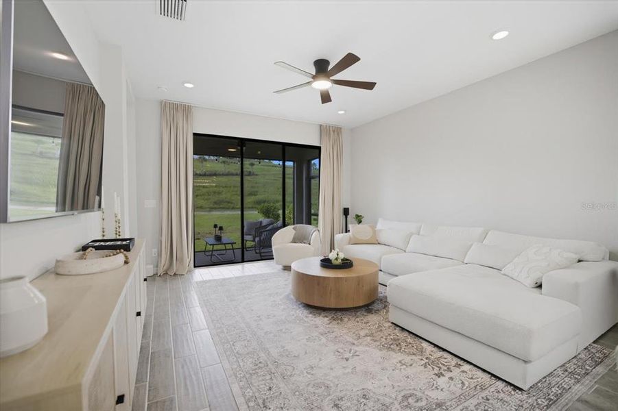 Furnished interior view inside a new home in , Bradenton (Image 17). Furnished interior view inside a new home in , Bradenton (Image 17).