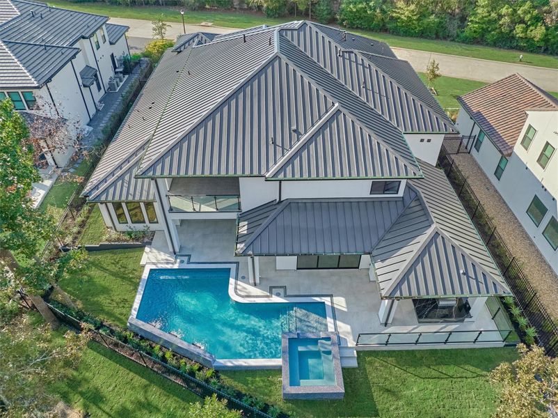 Exterior details and patio area of a home in , Spring (Image 30). Exterior details and patio area of a home in , Spring (Image 30).