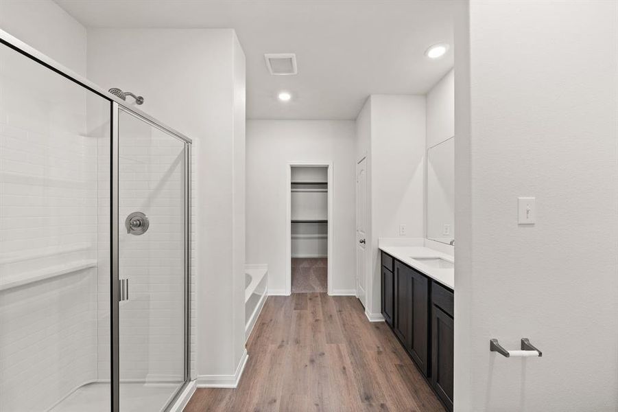 Furnished interior view inside a new home in Cresson Estates, Cresson (Image 4).