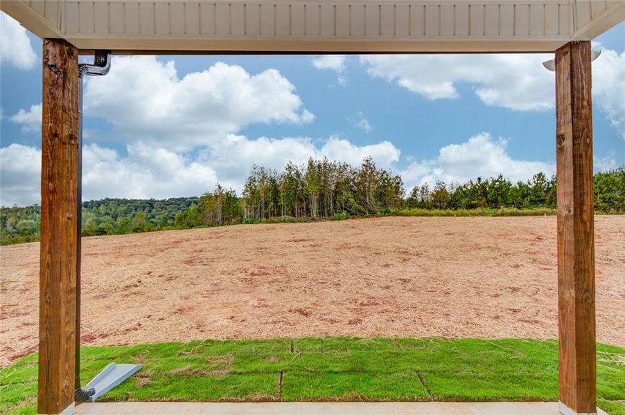 Exterior details and patio area of a home in , Clarkesville (Image 19). Exterior details and patio area of a home in , Clarkesville (Image 19).