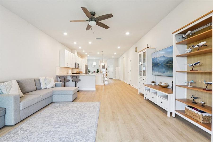 Furnished interior view inside a new home in Waterset Garden Series, Apollo Beach (Image 6).