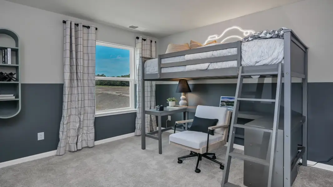 Furnished interior view inside a new home in Livingston Woods, Irmo (Image 28).