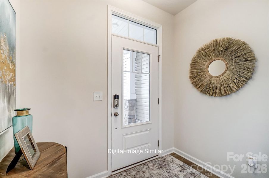 Spacious, unfurnished interior of a new home in Bailey Run, Charlotte (Image 24).