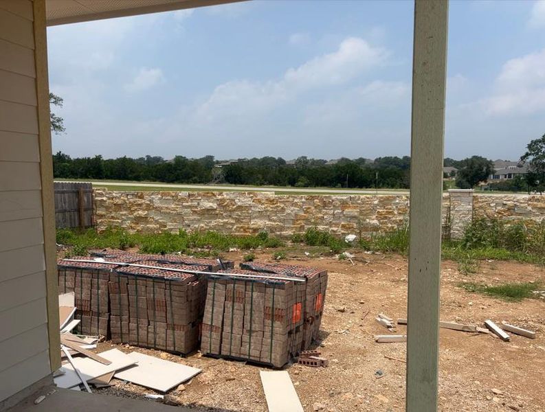 In-progress construction of a new home in La Cima, San Marcos, TX (Image 15).