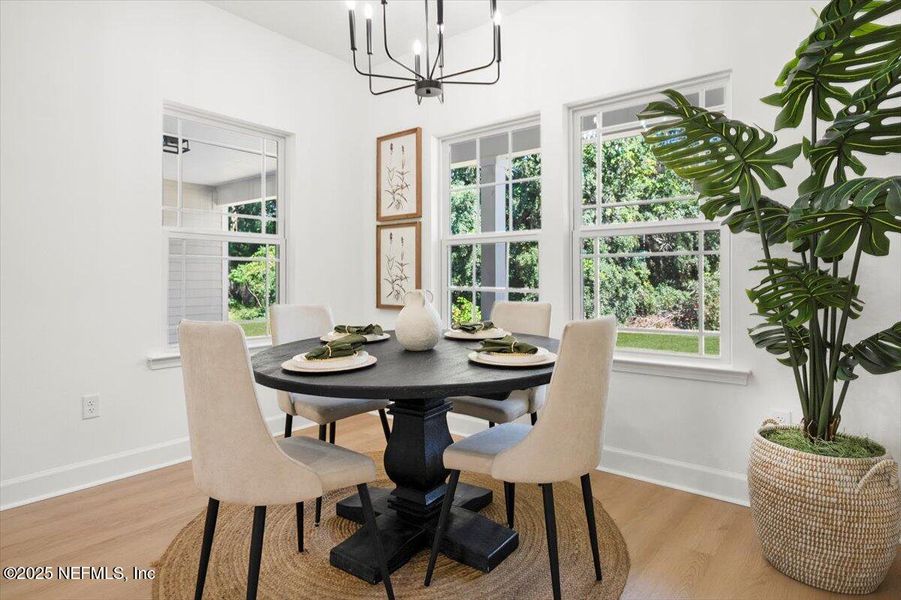 Furnished interior view inside a new home in , Keystone Heights (Image 26).