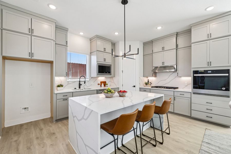 Furnished interior view inside a new home in Foxfield, Austin (Image 14).