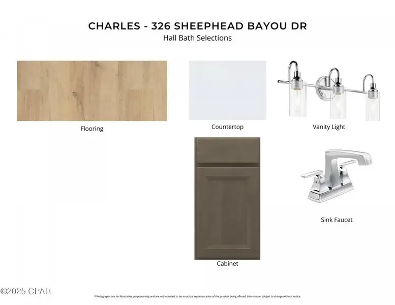 Sample of building materials used in homes in Breakfast Point East, Panama City Beach (Image 4).