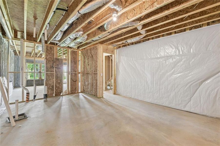 In-progress construction of a new home in Martin Springs - Estate Series, Lawrenceville, GA (Image 54).