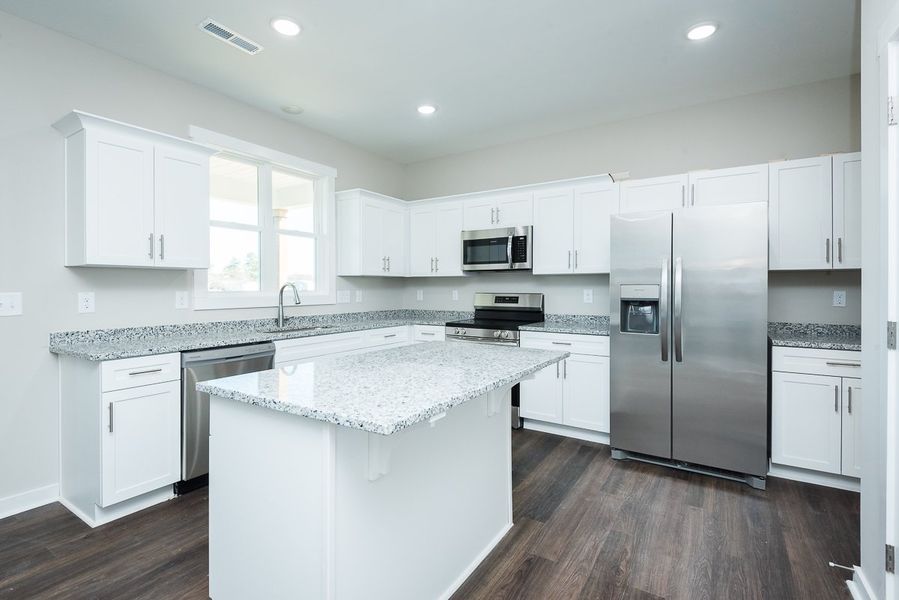 Representative furnished interior of a home built from the Polk by Foundation Home Builders LLC in Sandi Estates, Stantonsburg (Image 4).