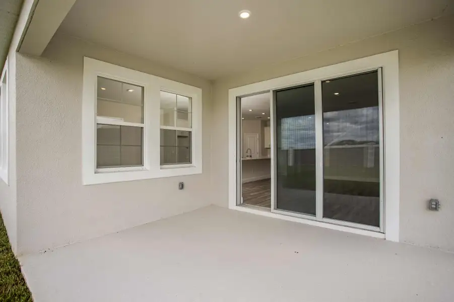 Representative exterior details of a home built from the Lido by Casa Fresca Homes in Mirada, San Antonio (Image 3).