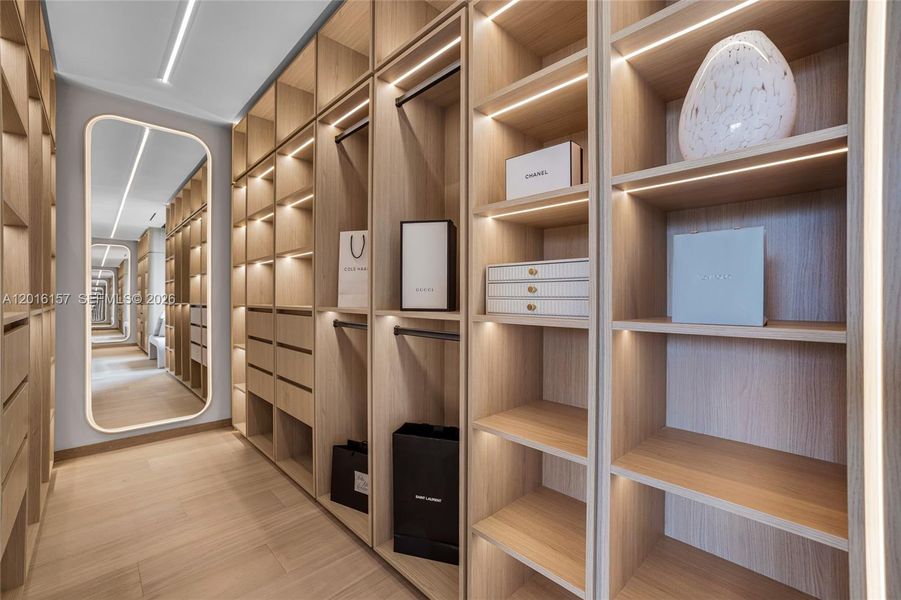 Furnished interior view inside a new home in , Miami Beach (Image 40).