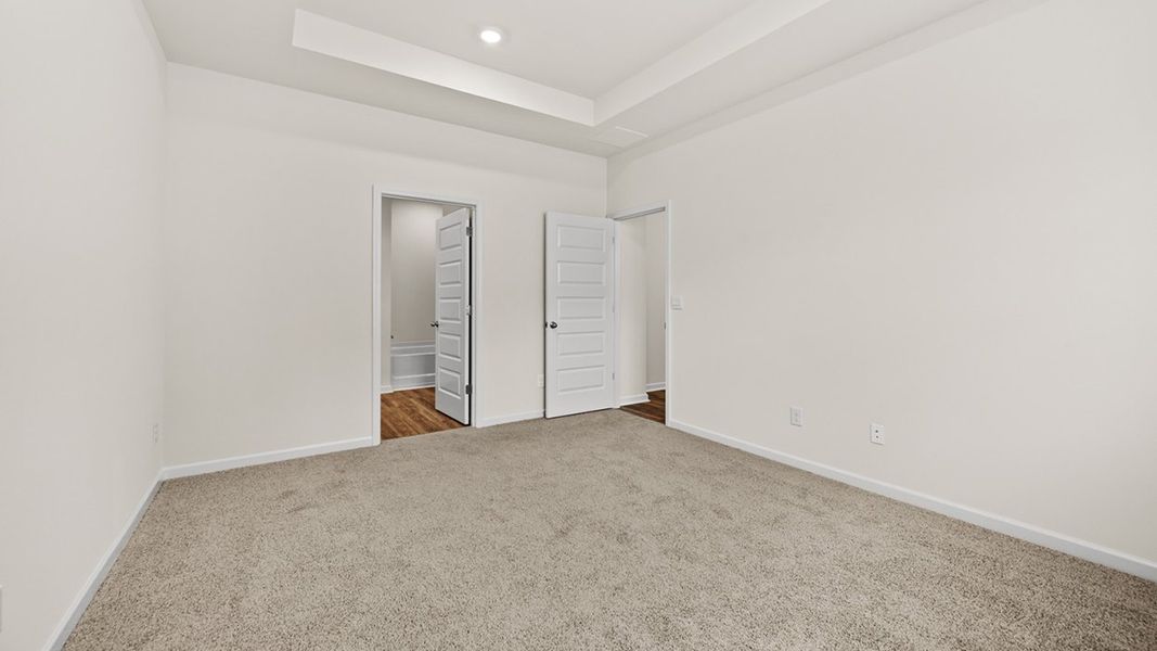 Representative unfurnished interior of a home built from the Cali by D.R. Horton in Poplar Preserve, Newnan (Image 21).