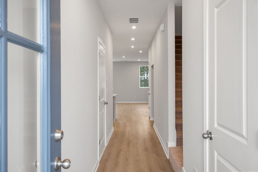 Representative unfurnished interior of a home built from the The Durant A by Davidson Homes LLC in Stegall Village, Emerson (Image 14).
