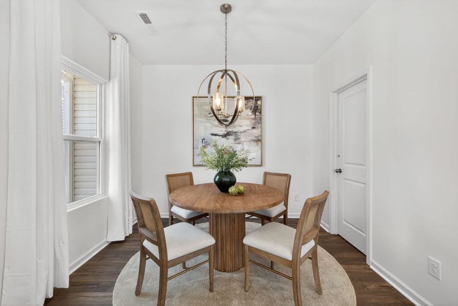 Furnished interior view inside a new home in Nathans Ridge, Lillington (Image 9).