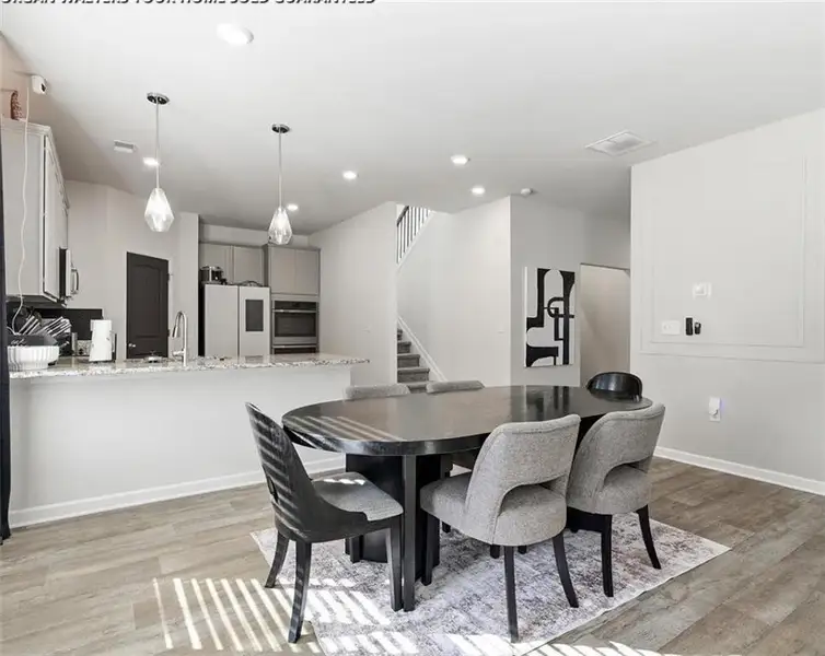 Furnished interior view inside a new home in , Covington (Image 6).