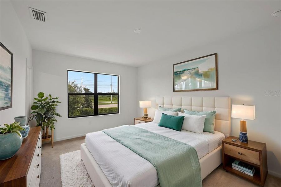 Furnished interior view inside a new home in , Sarasota (Image 12).