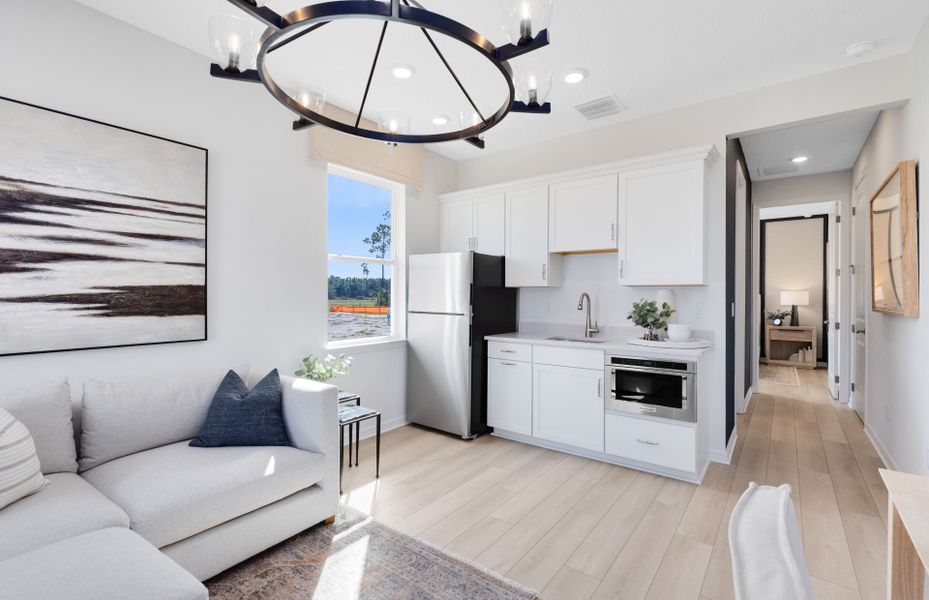 Representative furnished interior of a home built from the Concord by Pulte Homes in Waterstone at Halifax Plantation, Ormond Beach (Image 24).