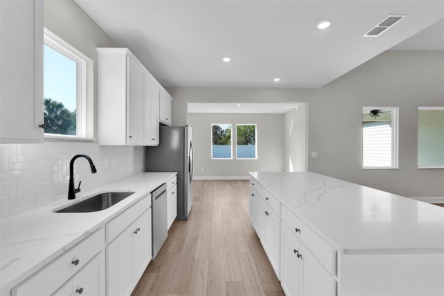 Furnished interior view inside a new home in , Palm Coast (Image 7).