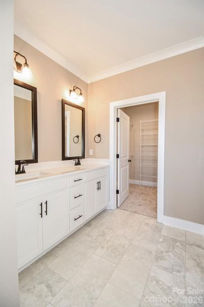 Furnished interior view inside a new home in , Wingate (Image 13).