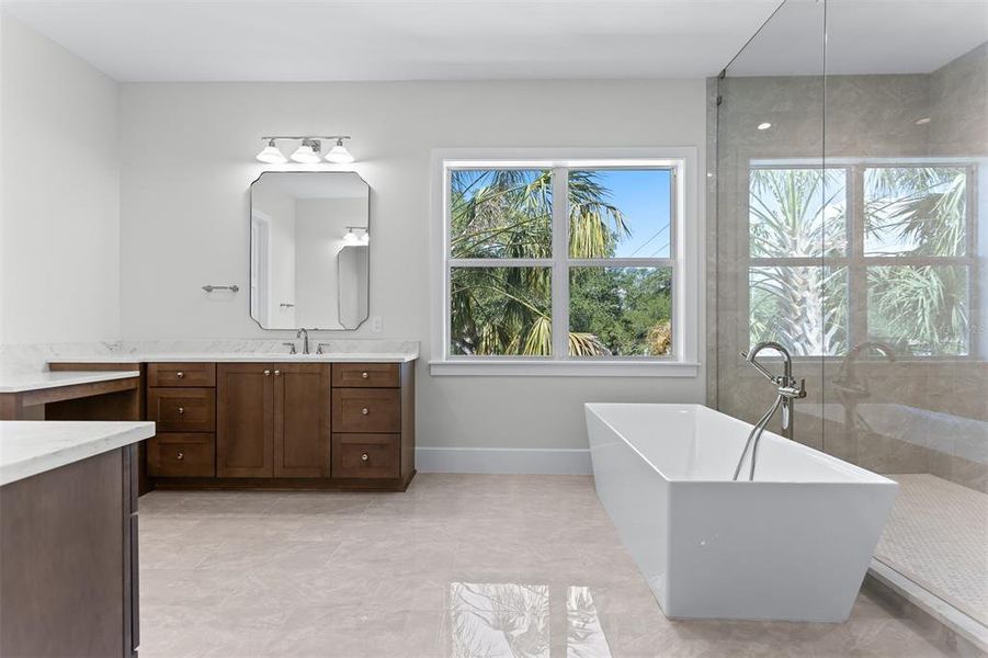 Furnished interior view inside a new home in , Tampa (Image 13).