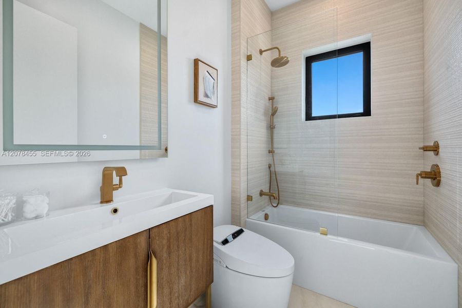 Furnished interior view inside a new home in , Boca Raton (Image 16).