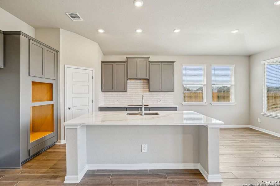 Furnished interior view inside a new home in Carmel Ranch, Schertz (Image 12).