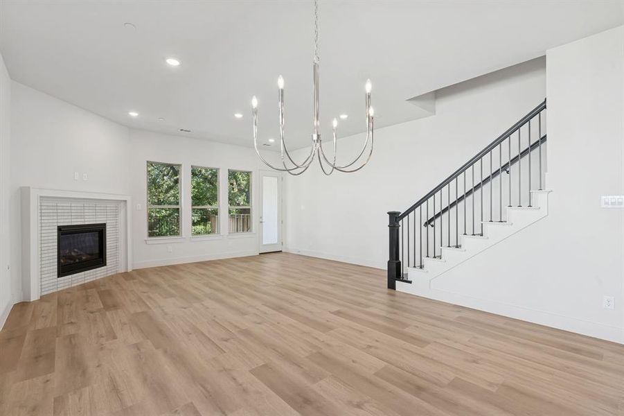 First floor living.