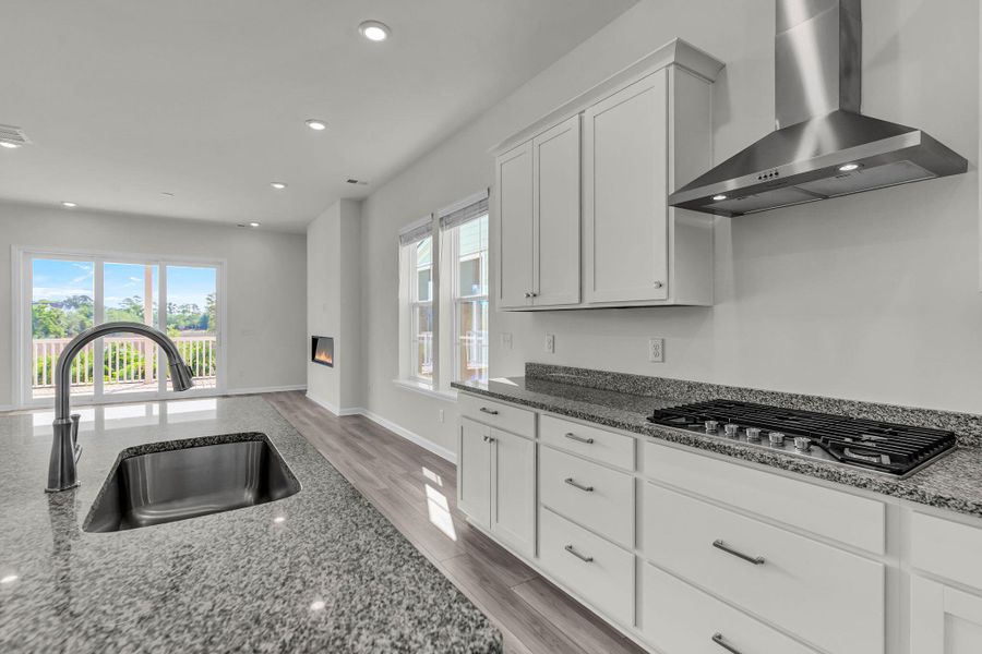 Furnished interior view inside a new home in , North Charleston (Image 4).