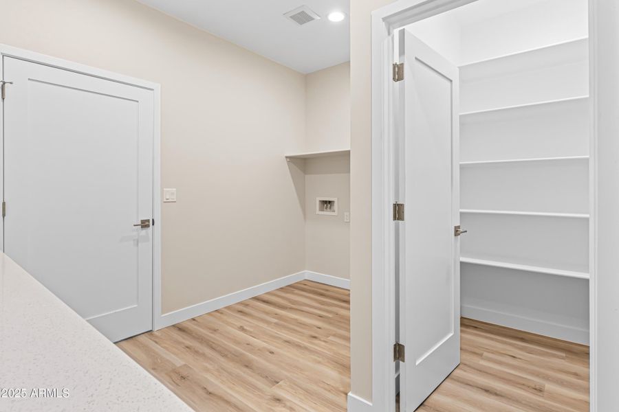 Laundry Room and Pantry