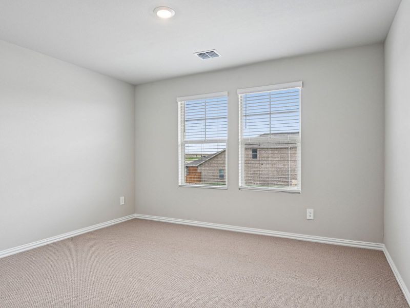Spacious, unfurnished interior of a new home in Parks at Foster Crossing - Signature Series, Anna (Image 18). Spacious, unfurnished interior of a new home in Parks at Foster Crossing - Signature Series, Anna (Image 18).