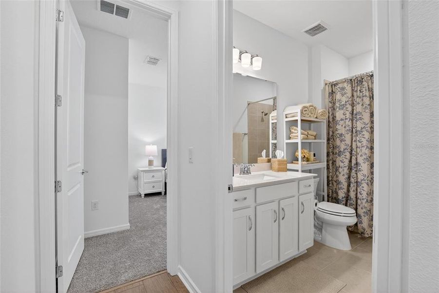 Furnished interior view inside a new home in , Palmetto (Image 46). Furnished interior view inside a new home in , Palmetto (Image 46).