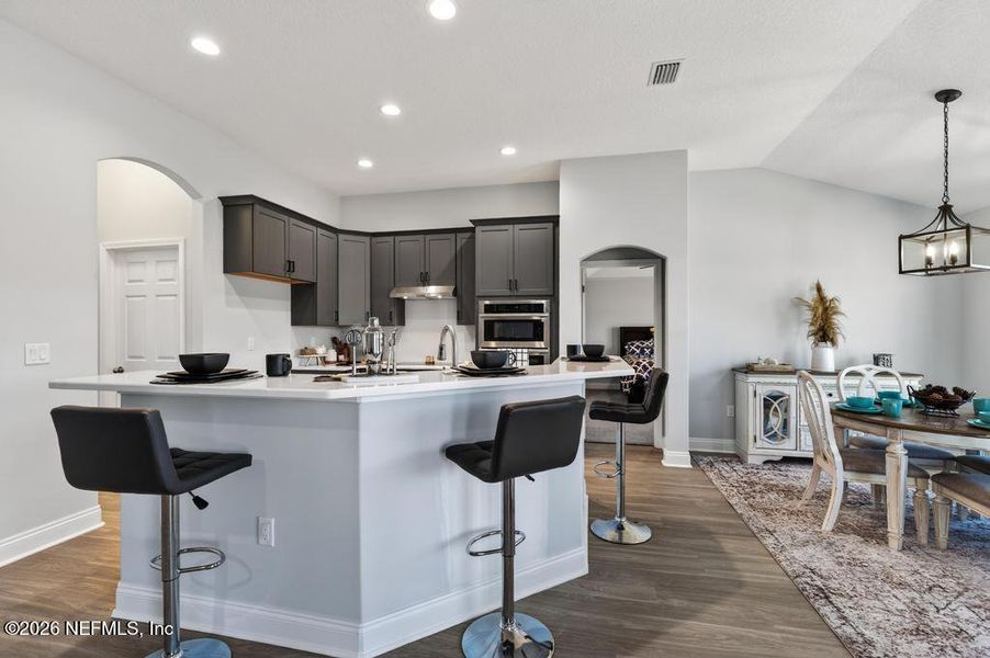 Furnished interior view inside a new home in , Callahan (Image 17).