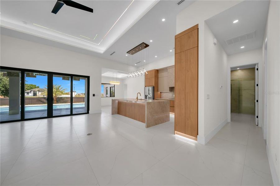 Furnished interior view inside a new home in , Cape Coral (Image 8).