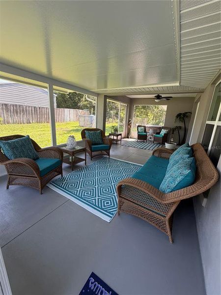 Exterior details and patio area of a home in , Summerfield (Image 3).