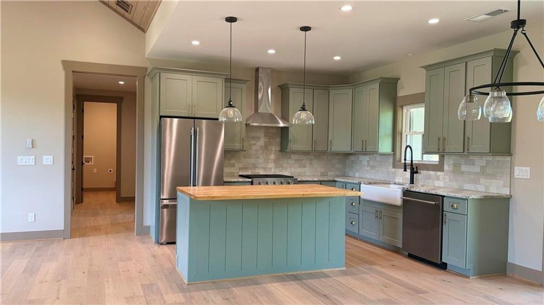 Furnished interior view inside a new home in , Morganton (Image 8).