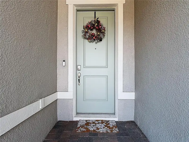 Exterior details and patio area of a home in Del Webb Sunbridge, St. Cloud (Image 4). Exterior details and patio area of a home in Del Webb Sunbridge, St. Cloud (Image 4).