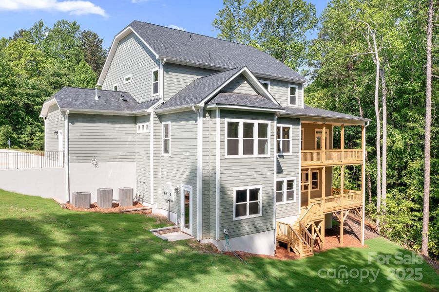 Front exterior of a new home in Harbor Watch, Statesville, NC, highlighting curb appeal (Image 24).