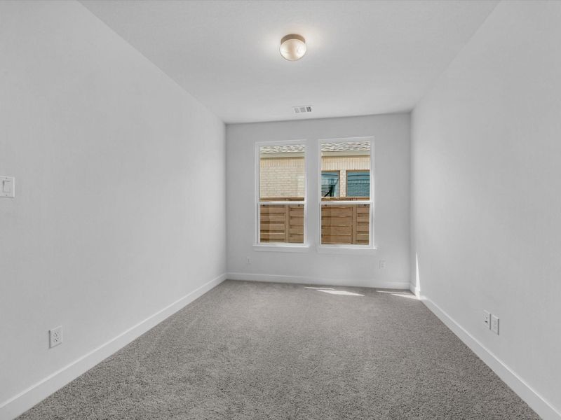 Spacious, unfurnished interior of a new home in Austin Point, Richmond (Image 17).