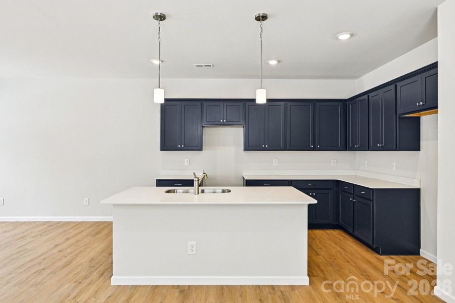 Furnished interior view inside a new home in Ruby Dixon Crossing, Gastonia (Image 8).