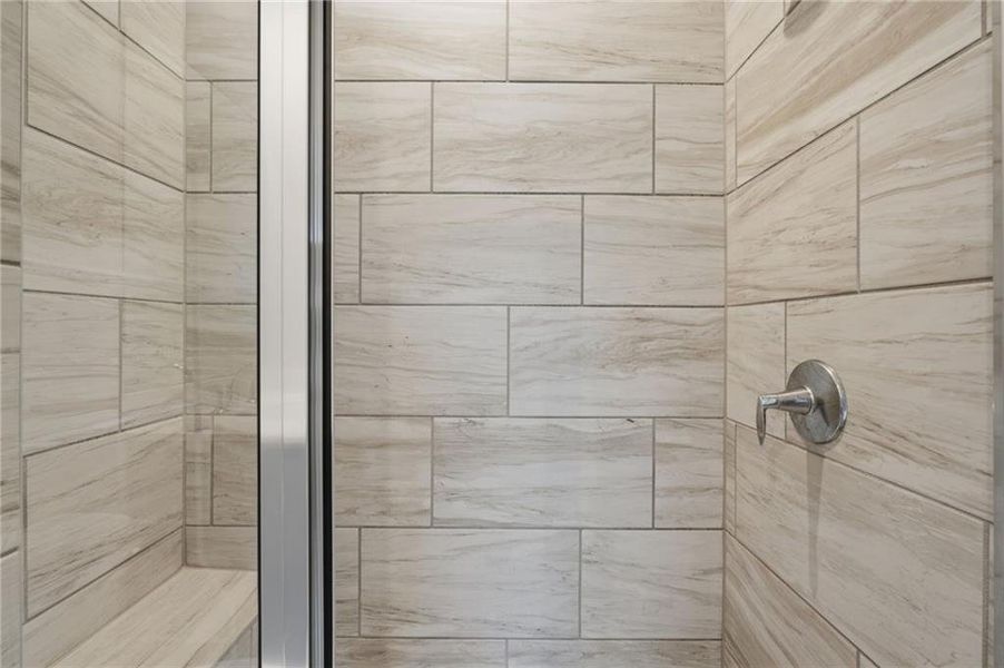 Close-up of interior finishes inside a home in , Atlanta (Image 12).