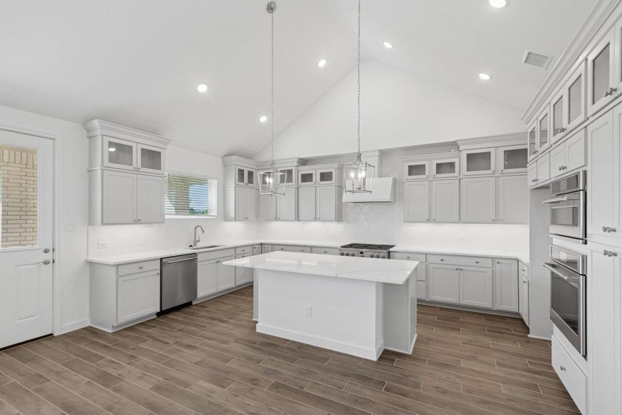 Stunning island kitchen