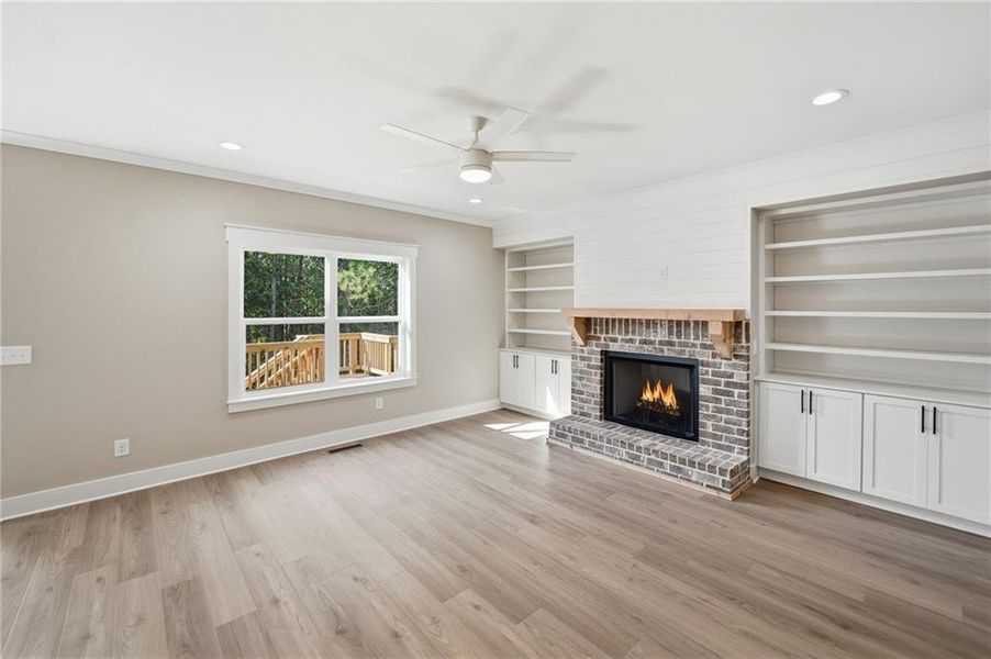 Spacious, unfurnished interior of a new home in , Canton (Image 40).