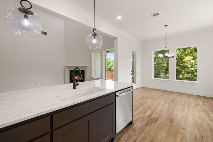 Representative furnished interior of a home built from the Ashley by Our Country Homes in Parks of Aledo, Aledo (Image 34).