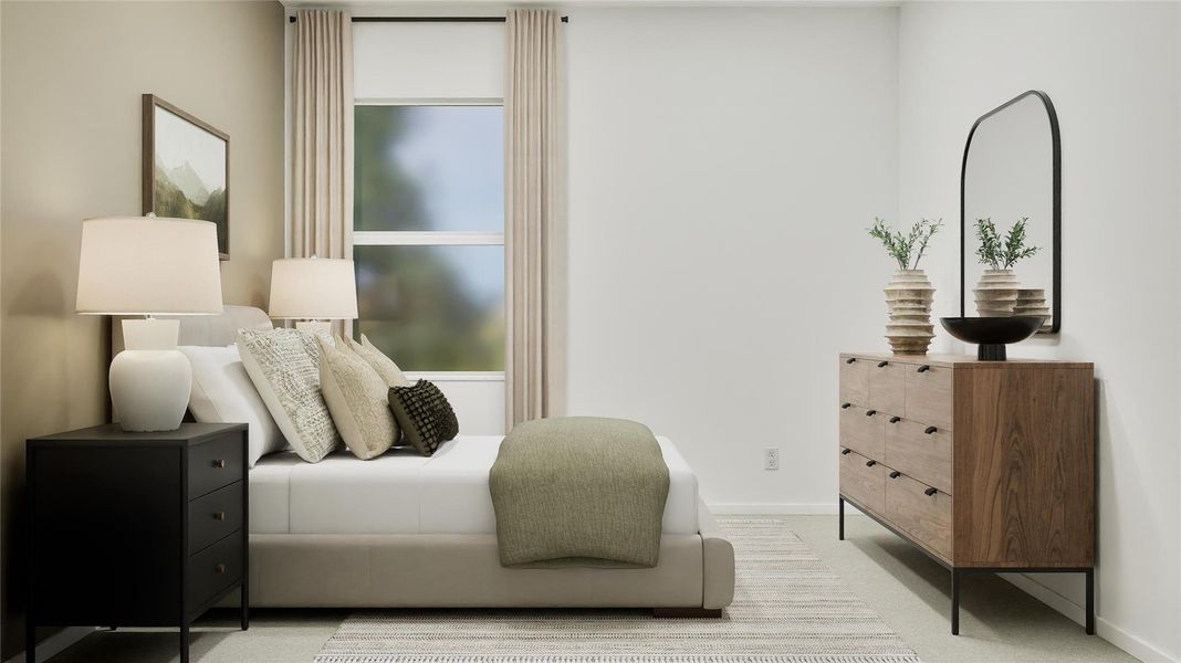 Furnished interior view inside a new home in Cotton Brook, Hutto (Image 8).