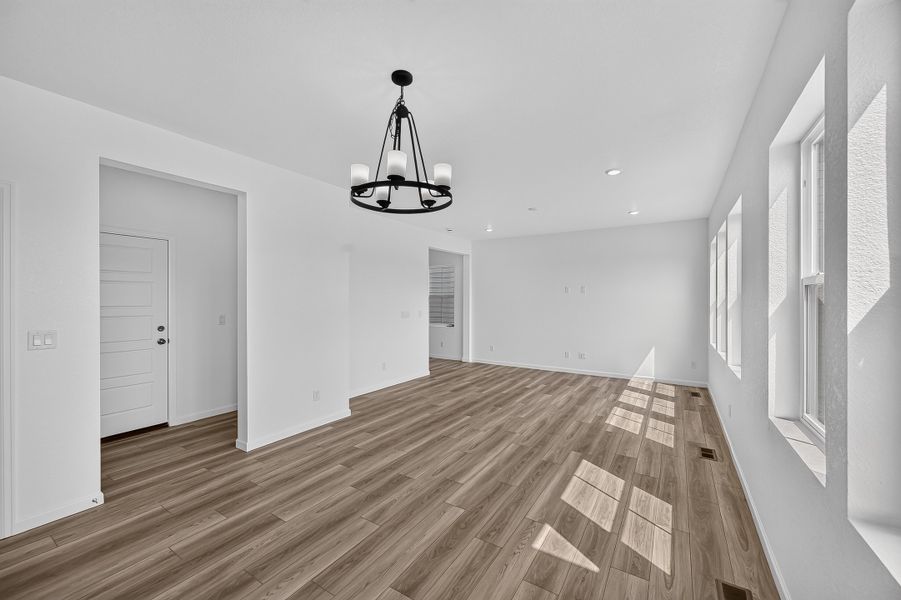 Spacious, unfurnished interior of a new home in The Aurora Highlands, Aurora (Image 14).