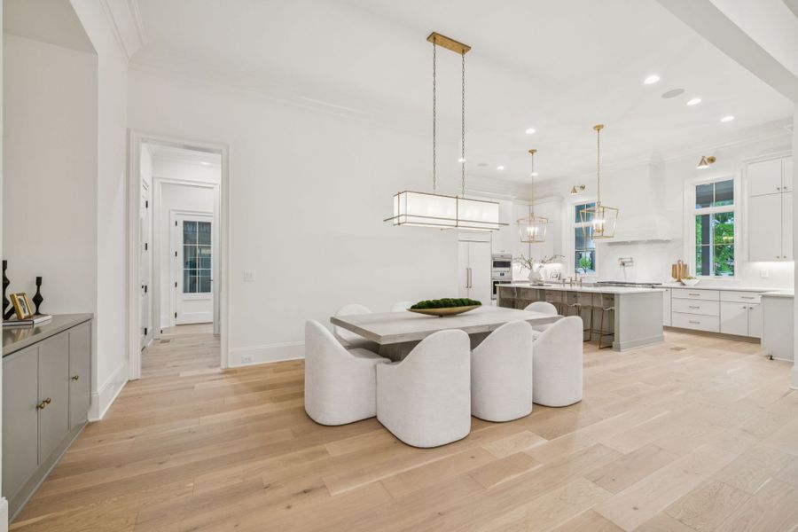 Furnished interior in a model home at The Grove in College Grove (Image 17). Furnished interior in a model home at The Grove in College Grove (Image 17).