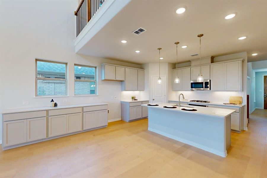 Furnished interior view inside a new home in Lilyana, Celina (Image 10). Furnished interior view inside a new home in Lilyana, Celina (Image 10).
