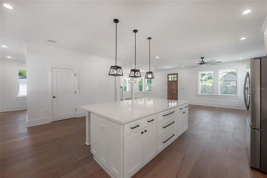 Furnished interior view inside a new home in , Tampa (Image 6). Furnished interior view inside a new home in , Tampa (Image 6).