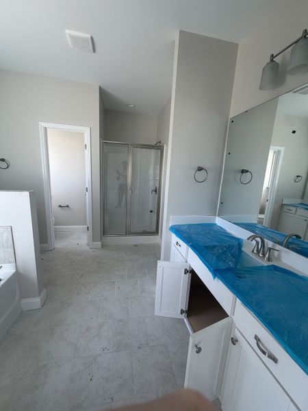 In-progress construction of a new home in Arbor Hills South II, Greenville, NC (Image 7).
